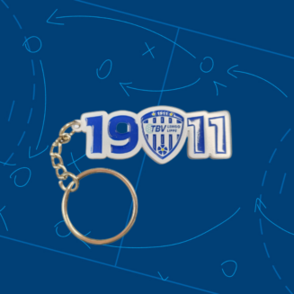 Schlüsselanhänger "1911" weiß