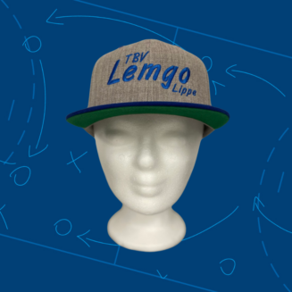 Snapback grau/blau "TBV Lemgo Lippe"