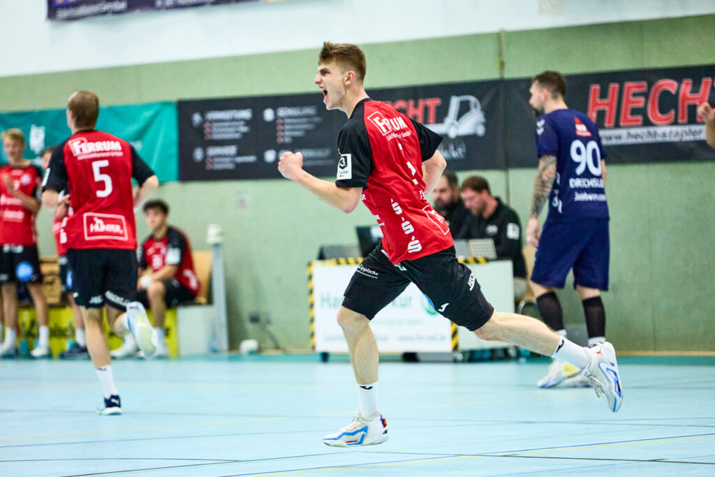 Malte Runge im Spiel gegen den Wilhelmshavener HV (23.09.2023)(1)