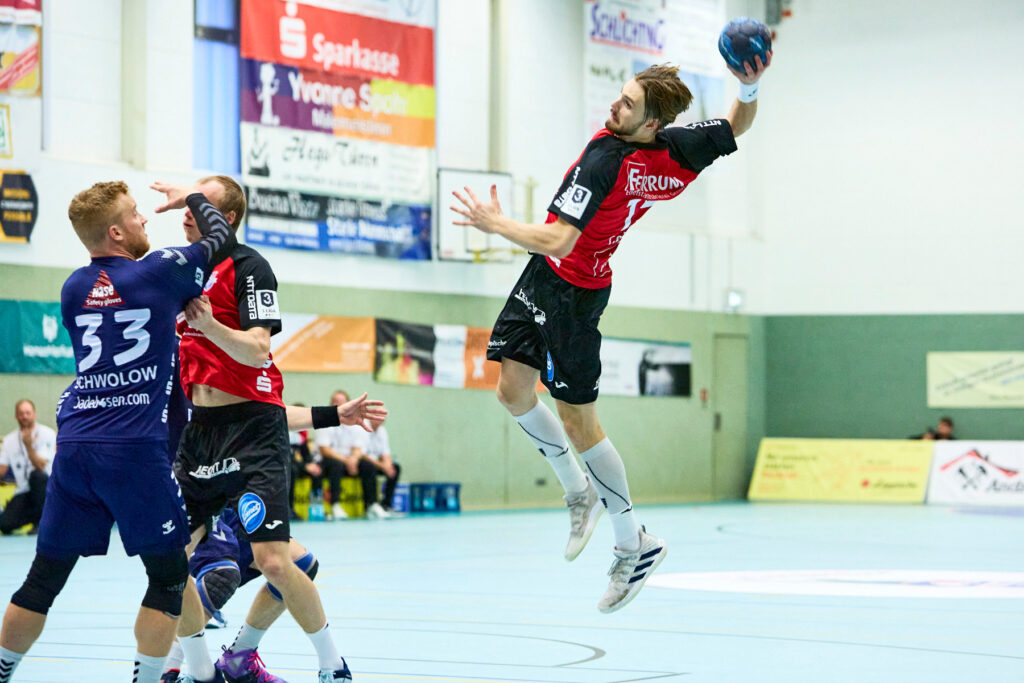 Ralfs Geislers im Spiel gegen den Wilhelmshavener HV (23.09.2023)