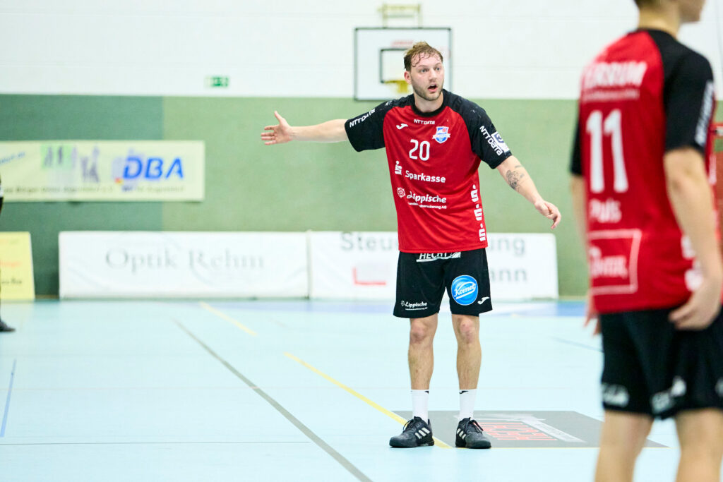 Hark Hansen im Spiel gegen den OHV Aurich (28.10.2023)