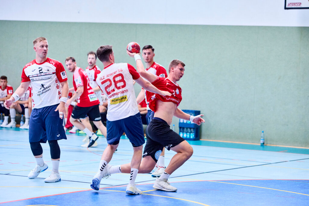 Oleksii Tomashevskyi im Testspiel gegen die Ahlener SG (22.07.2023)