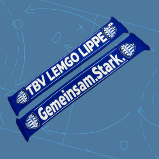 Schal "Gemeinsam.Stark.", royal