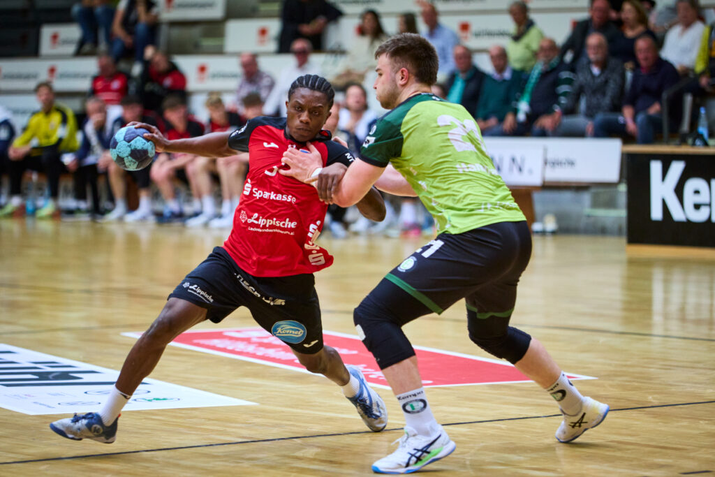 Feierte gegen Hildesheim seine Premiere in der 3. Liga Mamoudou Sidibe (05.05.2024)