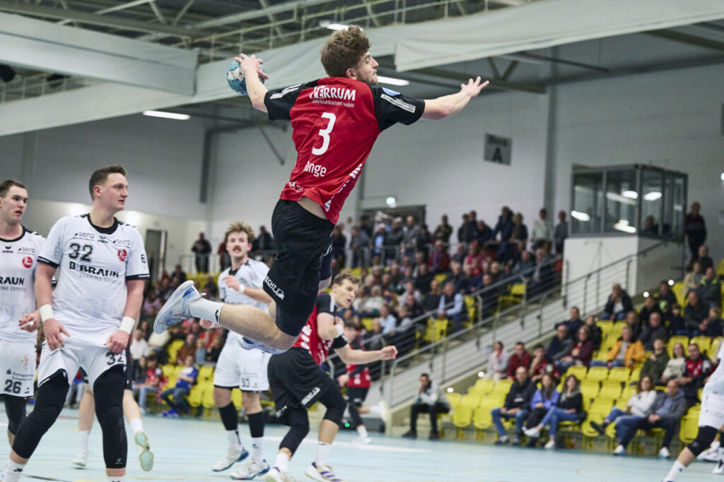 Malte Runge im Spiel gegen die MT Melsungen II (23.11.2024)