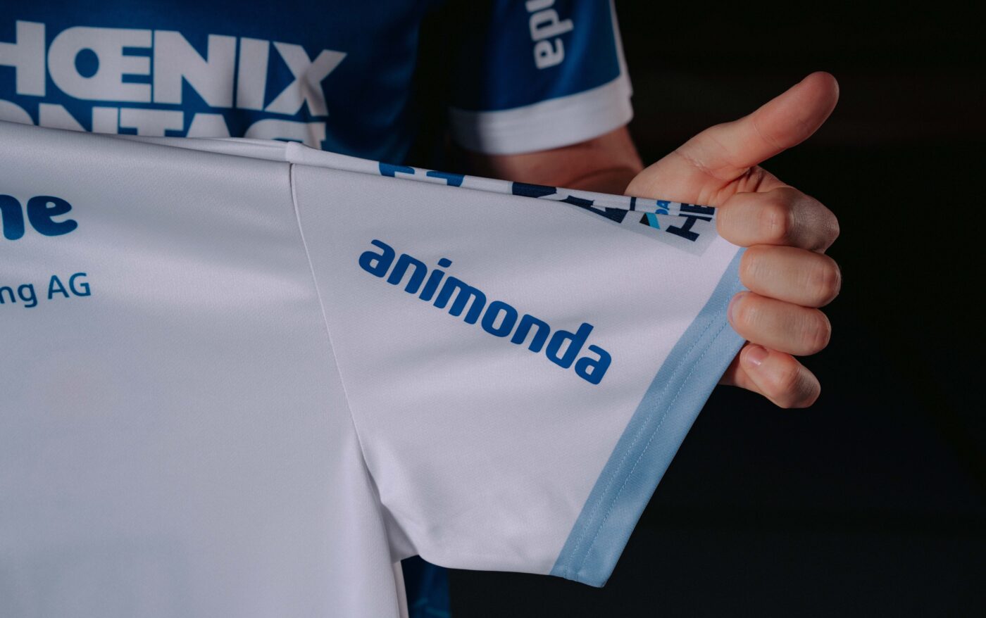 Heristo animonda Logo auf dem Ärmel des TBV-Trikots