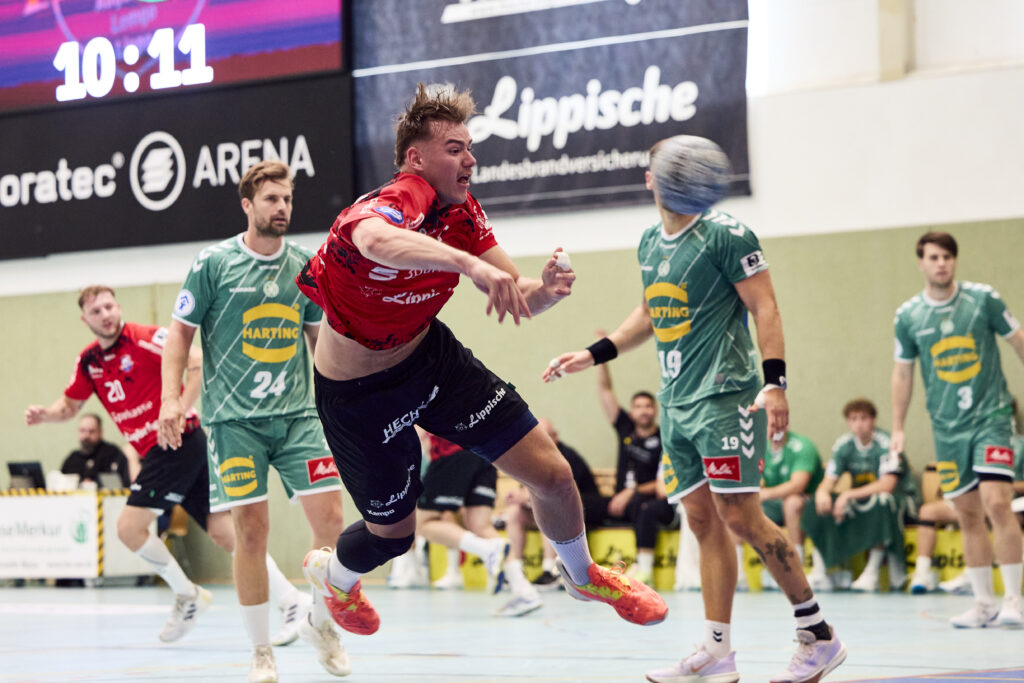 Handball-Herren-Saison 2025/2026-3.BL – Team HandbALL Lippe vs. TSV GWD Minden II am 23.08.2025, Photo: Max Grote 2025