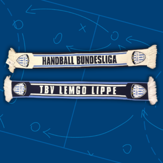 Schal "Handball Bundesliga", royal-navy-weiss