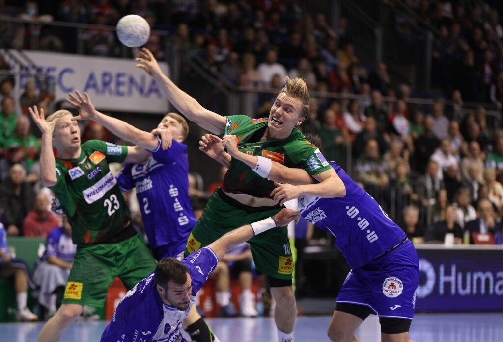 04.12.2022 Getec Arena Handball Bundesliga Saison 2022/23 SC Mag